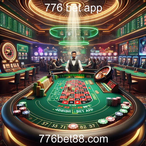 Explorando o Cassino ao Vivo no 776 Bet App